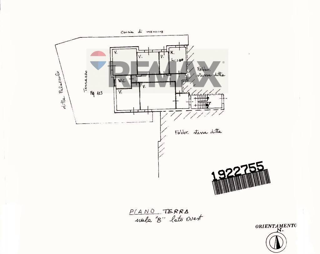 Pianta 2D - Appartamento Via Acqua Bongiardo
 
76, Santa Venerina - planimetria 1
