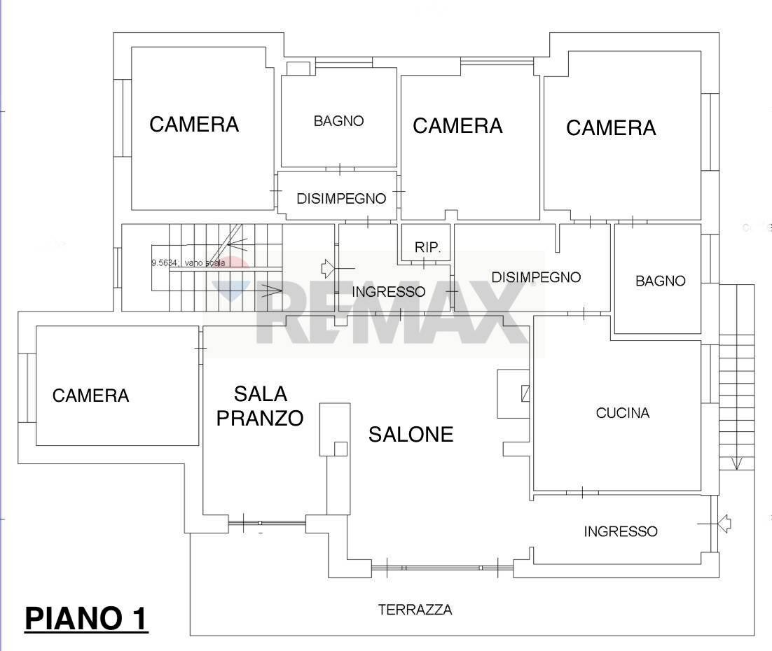 Pianta 2D - Casa semi indipendente Via della Marcigliana
 
747, Roma - planimetria 1