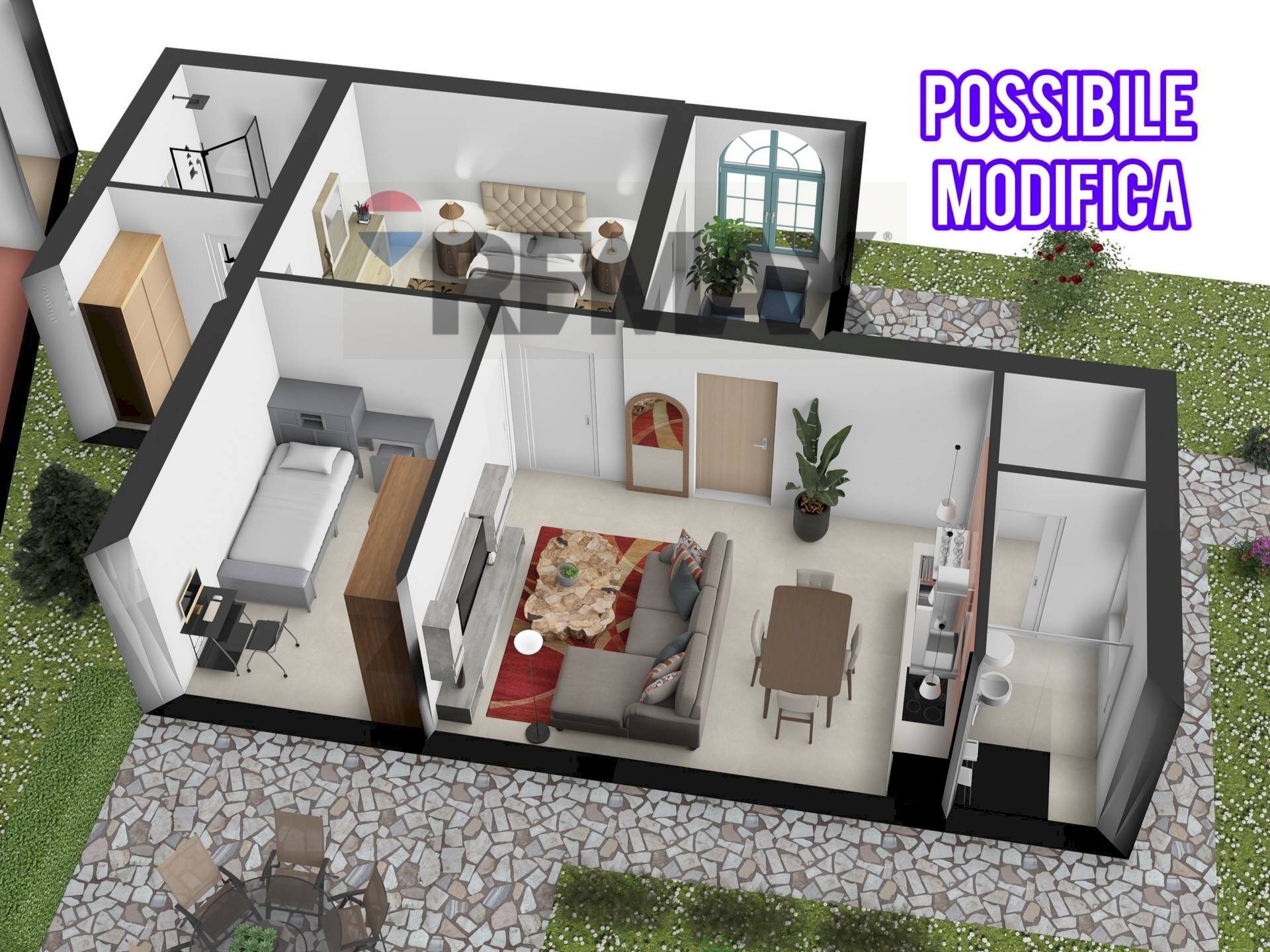 Pianta 3D - Villa Via Campo Sportivo
 
20, San Germano Vercellese - foto 3