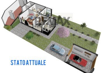 Pianta 3D - Villa Via Campo Sportivo
 
20, San Germano Vercellese - foto 2