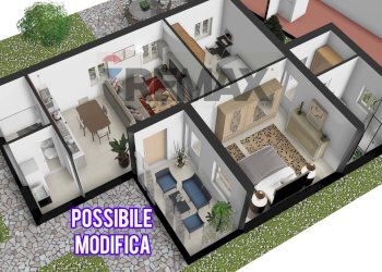 Pianta 3D - Villa Via Campo Sportivo
 
20, San Germano Vercellese - foto 11