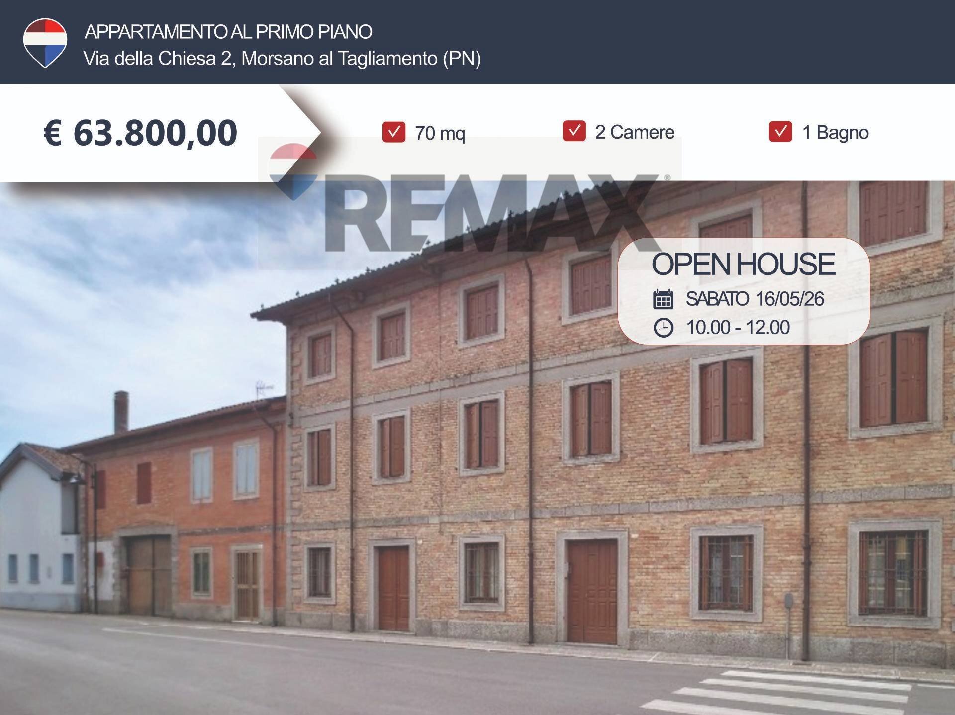 Edificio all\'aperto - Three-room apartment Via della Chiesa
 
2, Morsano al Tagliamento - photo 1