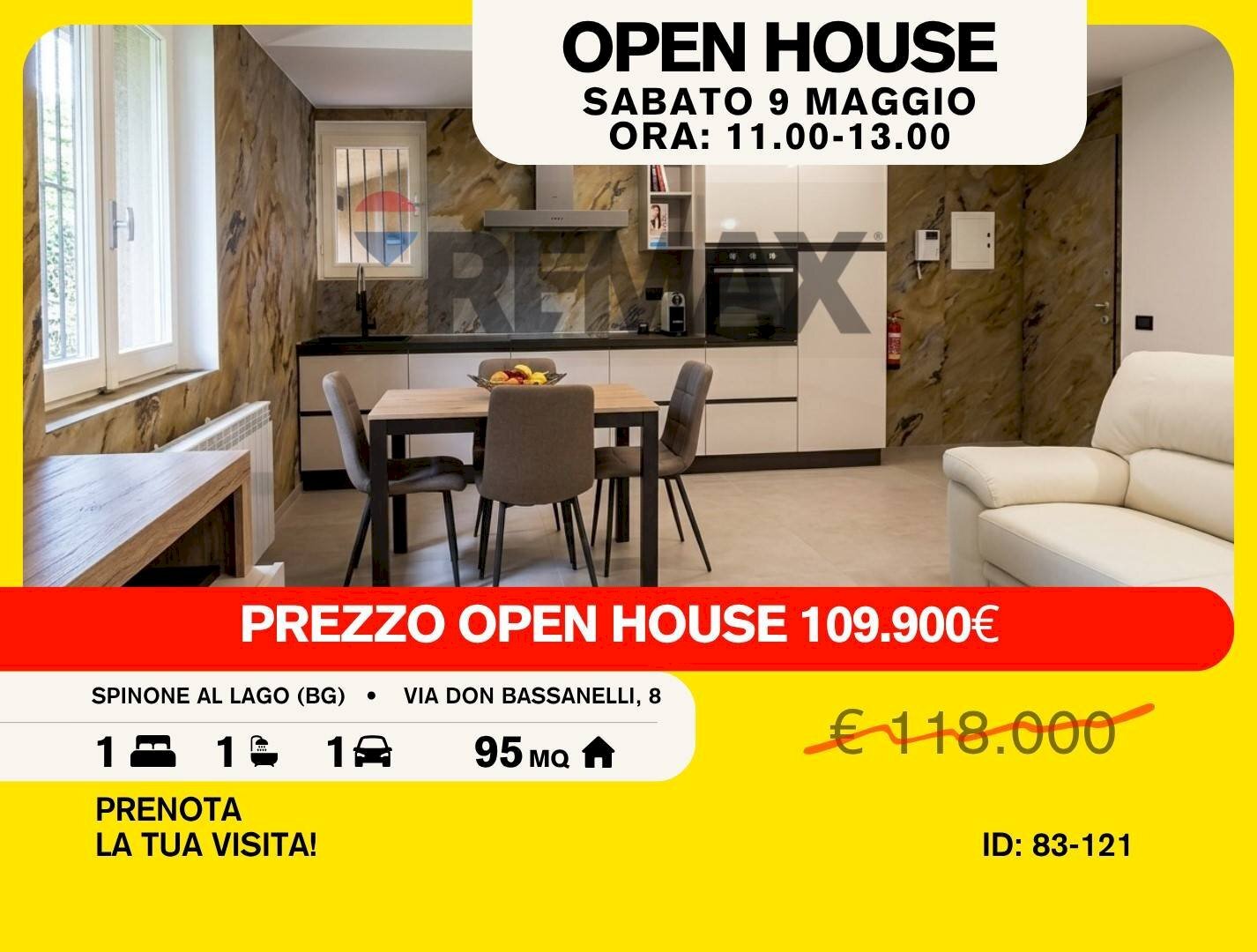 Sala da pranzo - Two-room apartment Spinone al Lago - photo 1