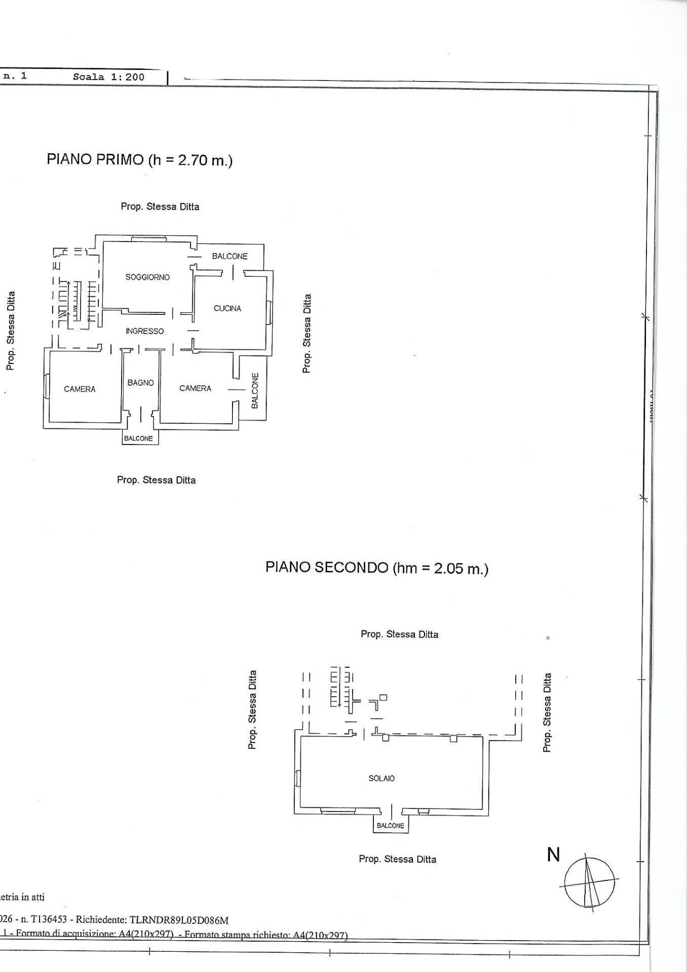PIANO PRIMO - Casa indipendente Via Curetti
 
17, Mondovì - planimetria 1