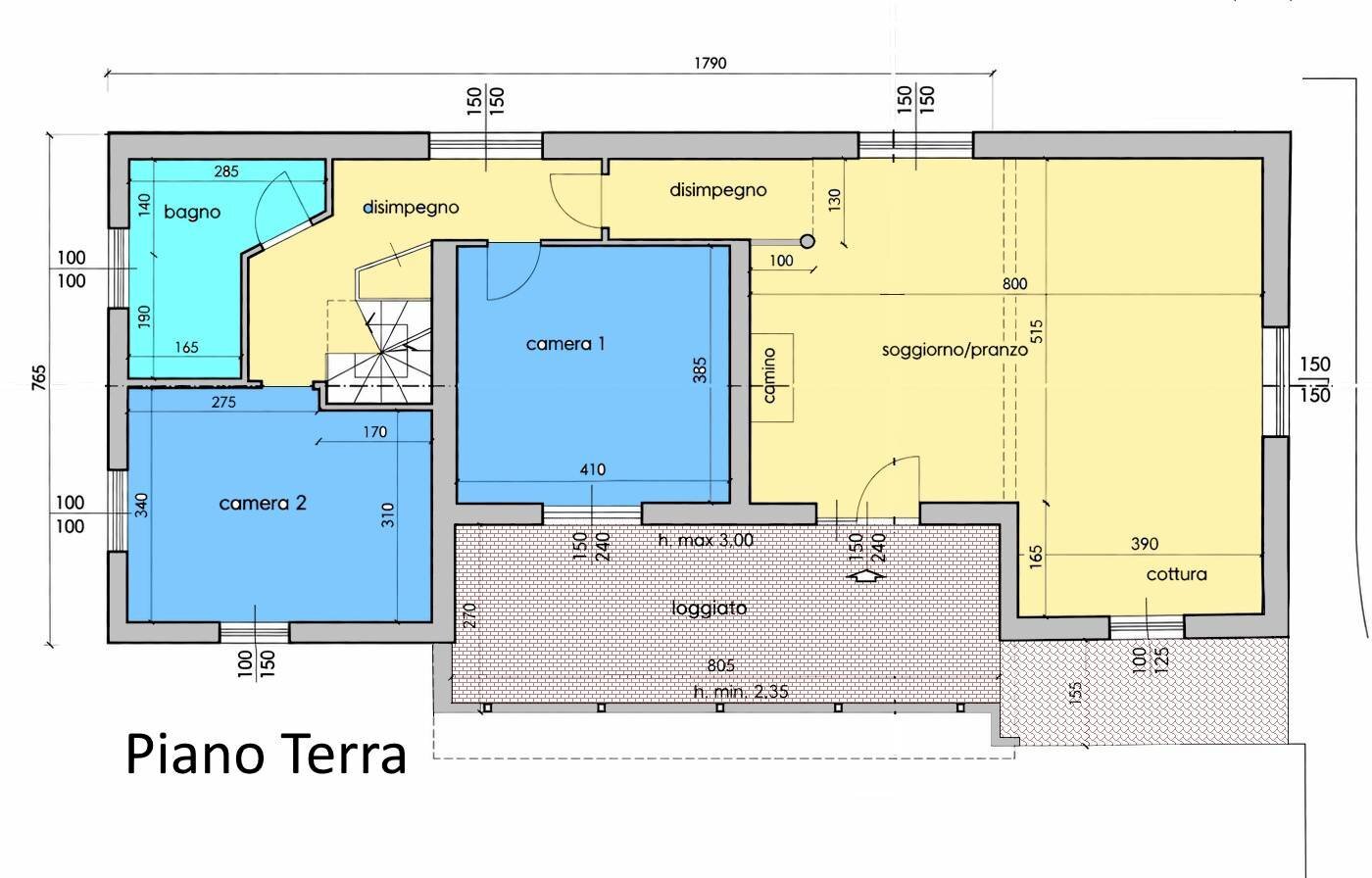 Foto 41 - Villa via per cedrate, Cavaria con Premezzo - planimetria 1