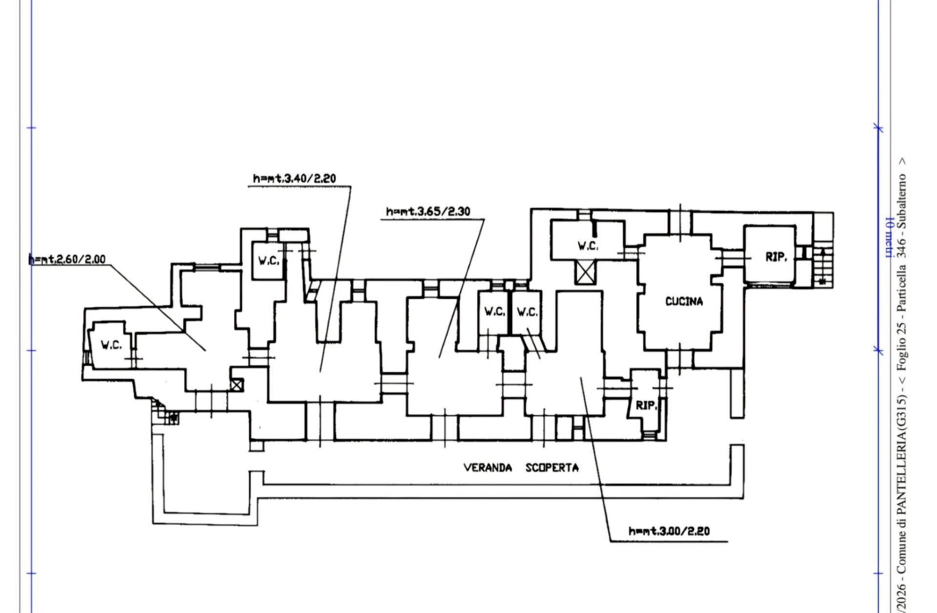 Foto 51 - Villa Via Lago
 
snc, Pantelleria - planimetria 1