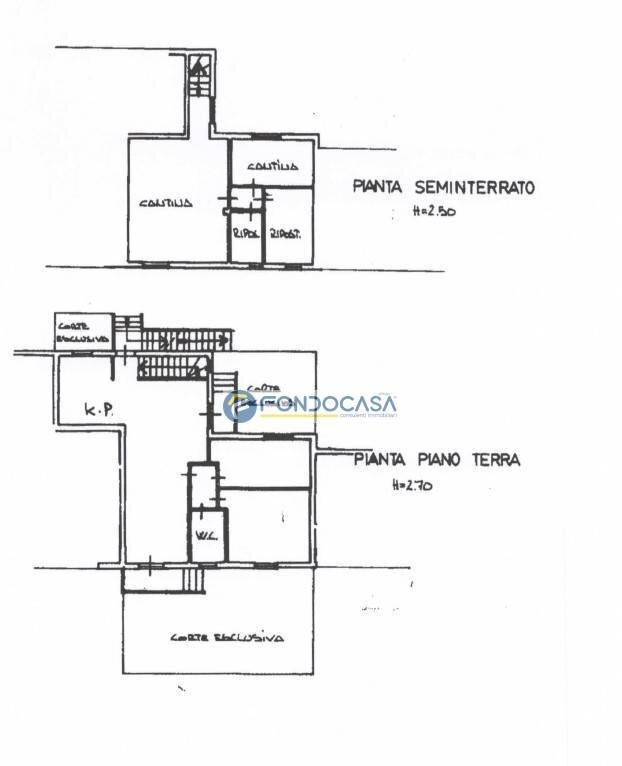 scheda catastale - Villa a Schiera via pietro pellegrini
 
13, Massa - planimetria 1