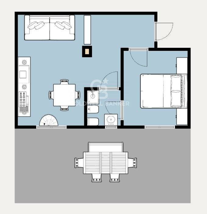 Foto 16 - Appartamento Via Fonte al Leccio, Marciana - planimetria 1