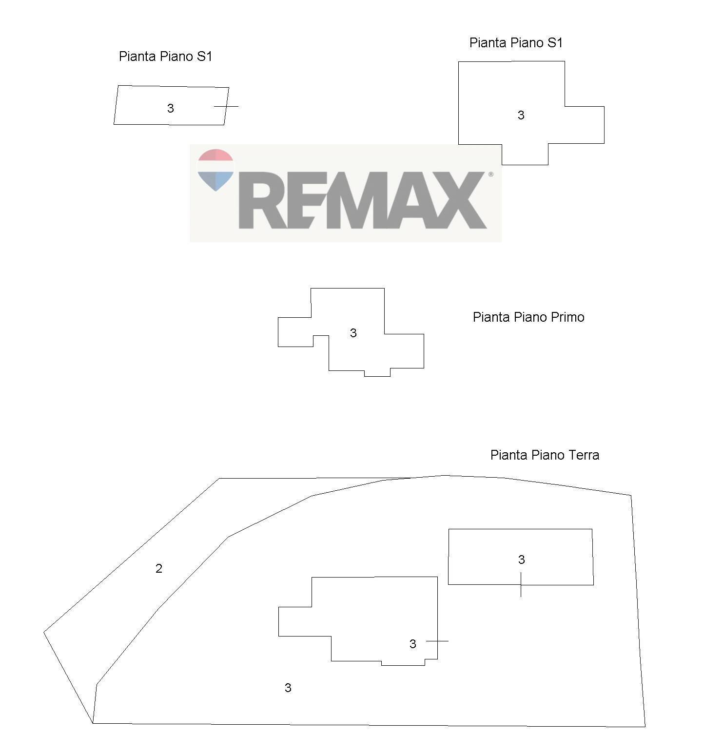 Pianta 2D - Villa Palermo - planimetria 1