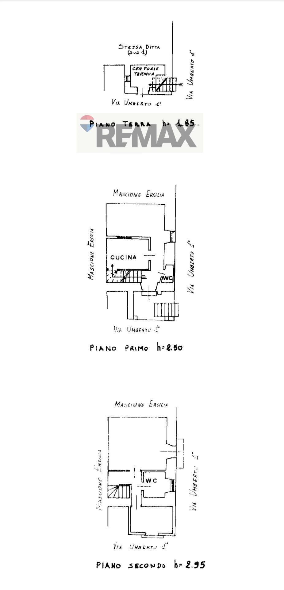 Pianta 2D - Semi-detached house Via Umberto I
 
125-129, Torella del Sannio - floor plans 1