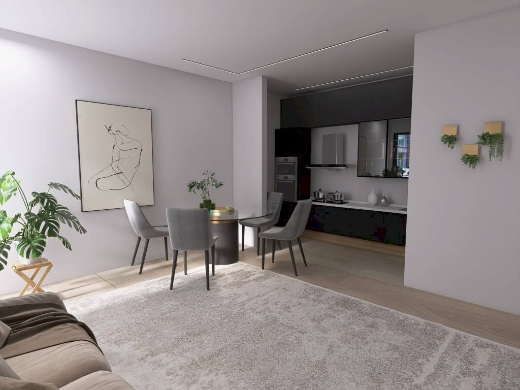 Salone - Two-room apartment via Gian Battista Cipani, Brescia - photo 2
