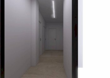 Corridoio - Two-room apartment via Gian Battista Cipani, Brescia - photo 24
