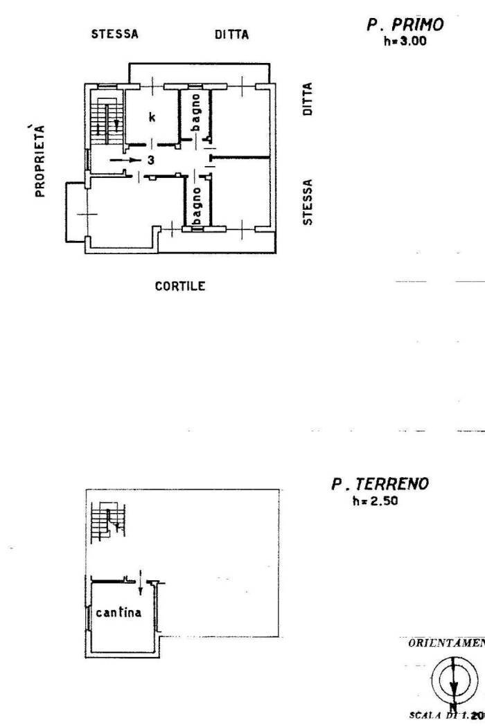 Villa via Monte Grappa, 27, Leini - planimetria 1