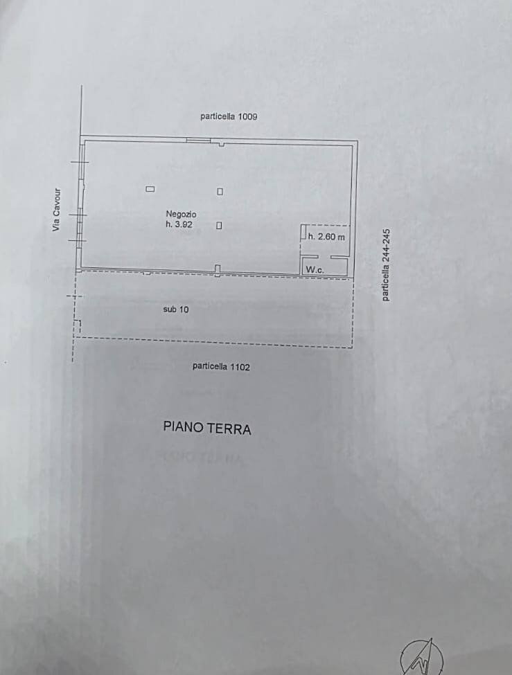 Foto 1 - Attività Commerciale VIA CAVOUR, Roseto degli Abruzzi - planimetria 1