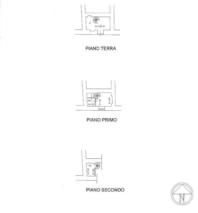 Monolocale via Terenzio Varrone, Rieti - planimetria 1