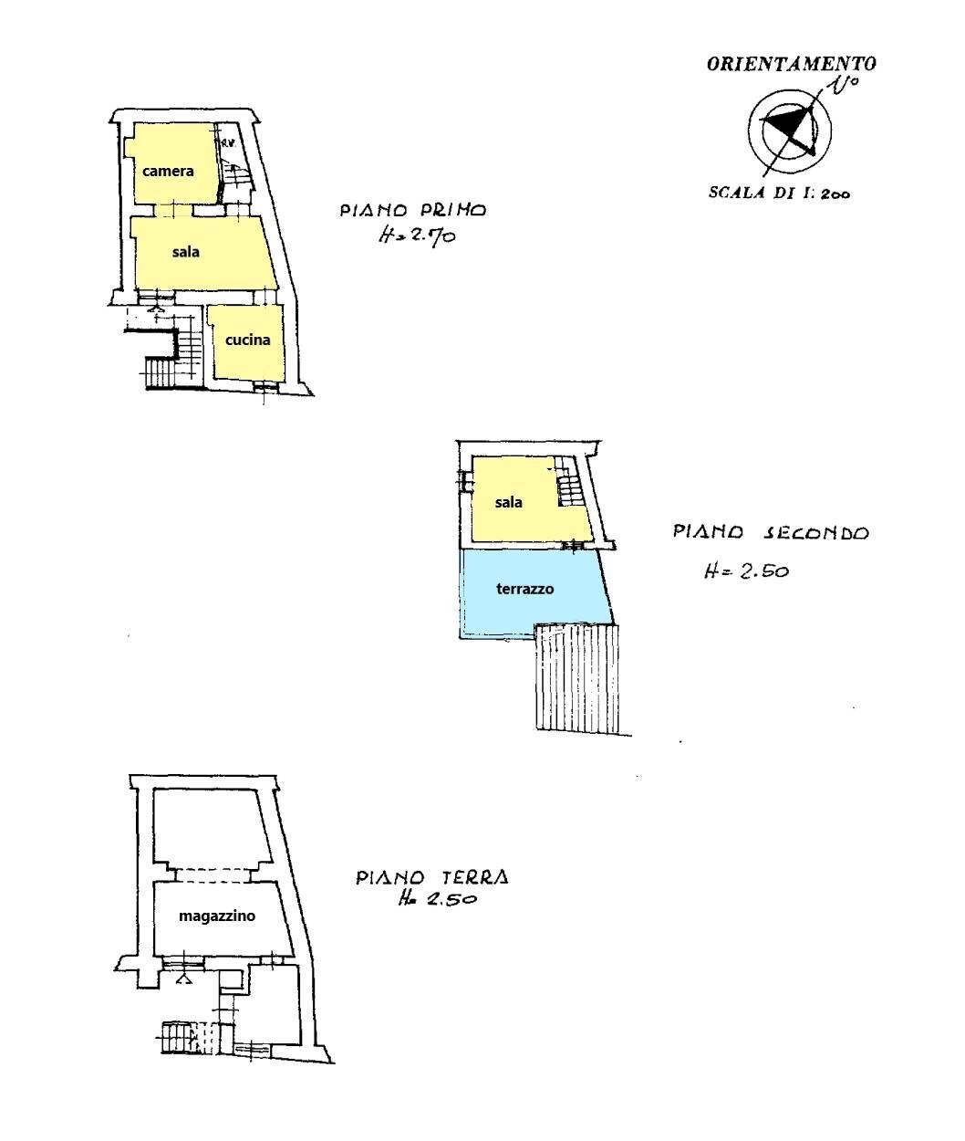 Foto 35 - Quadrilocale Via pairola, San Bartolomeo al Mare - planimetria 1