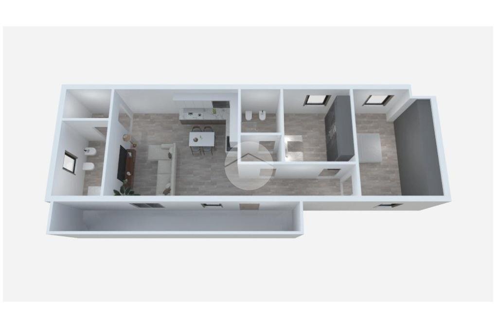 Appartamento Via G. Matteotti, Vittuone - planimetria 1