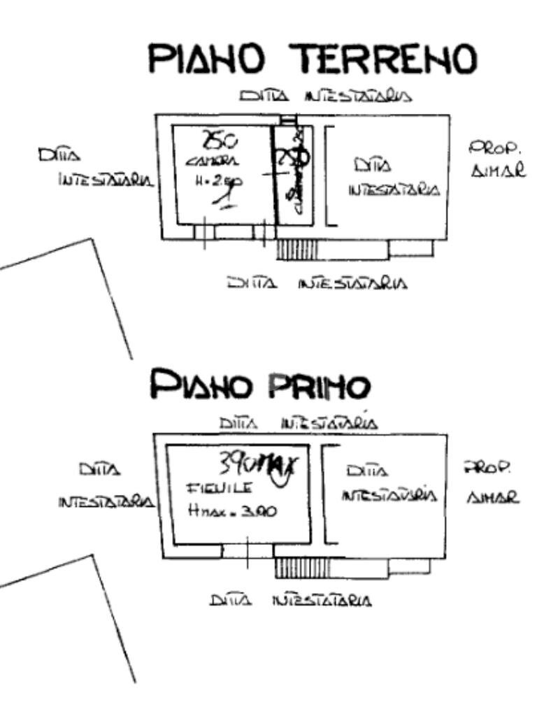Casa semi indipendente Str. delle Mollere, Pinerolo - planimetria 1