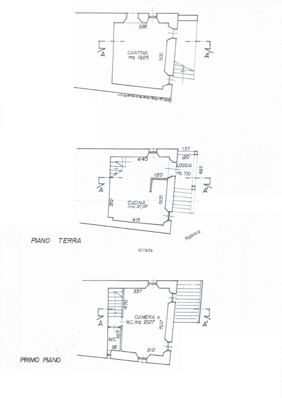 1816pl.jpg - Terratetto - Terracielo Via I° Maggio 59, Sant'Agata Feltria - planimetria 1