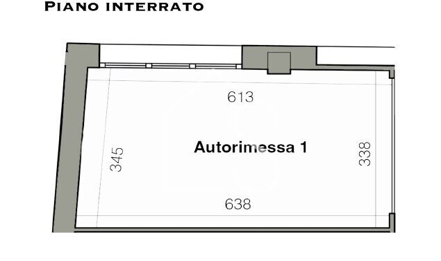 Pianta autorimessa.jpeg - Box Bologna - planimetria 1