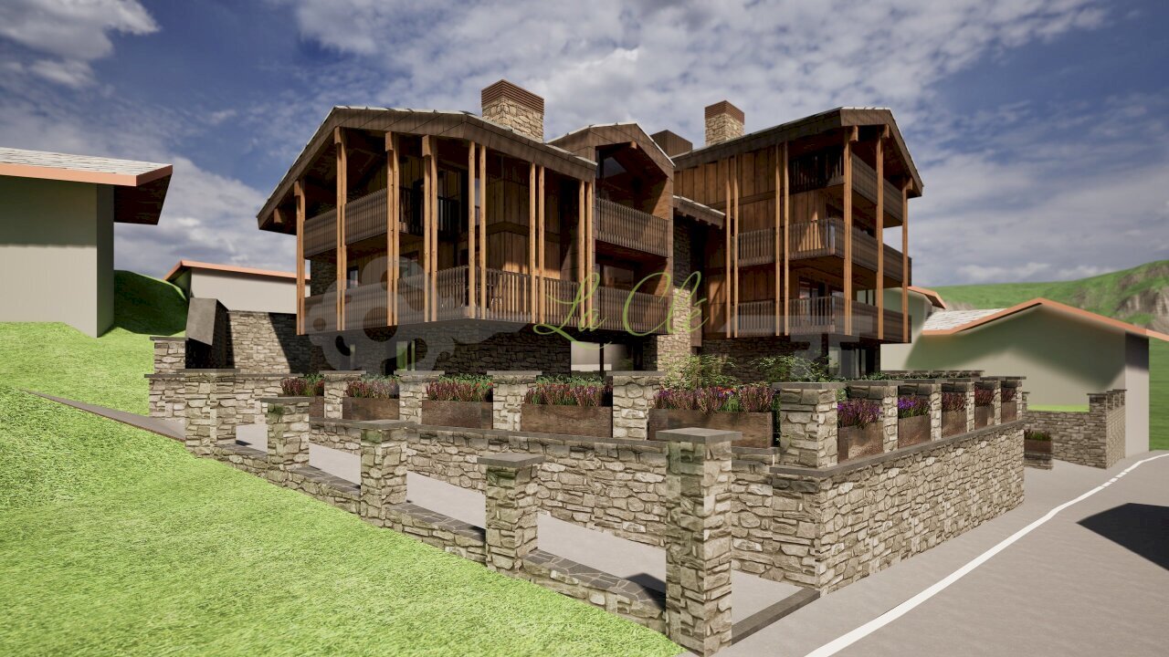 VENDITA COURMAYEUR - RENDER ESTERNO - Quadrilocale Courmayeur - foto 3