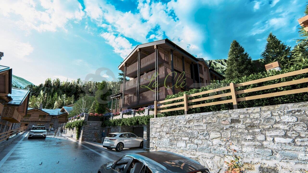 VENDITA COURMAYEUR - RENDER ESTERNO.jpg - Quadrilocale Courmayeur - foto 1