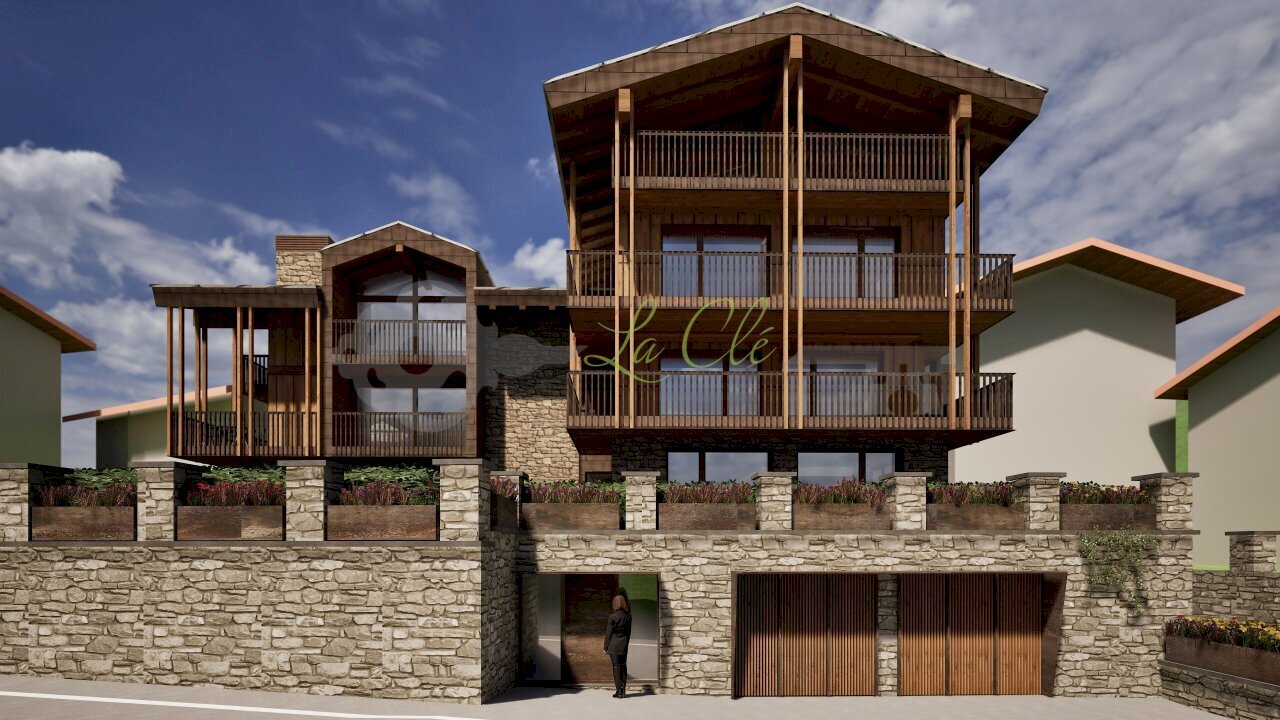 VENDITA COURMAYEUR - RENDER ESTERNO - Quadrilocale Courmayeur - foto 1