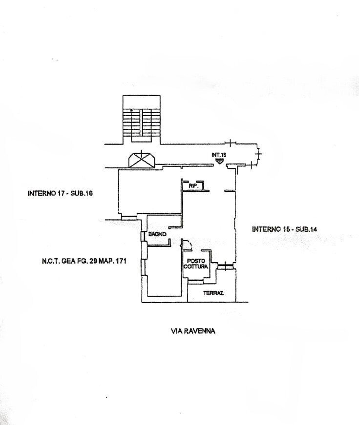 PLN_RAVENNA_page-0001.jpg - Appartamento Via Ravenna, Genova (zona San Teodoro) - planimetria 1