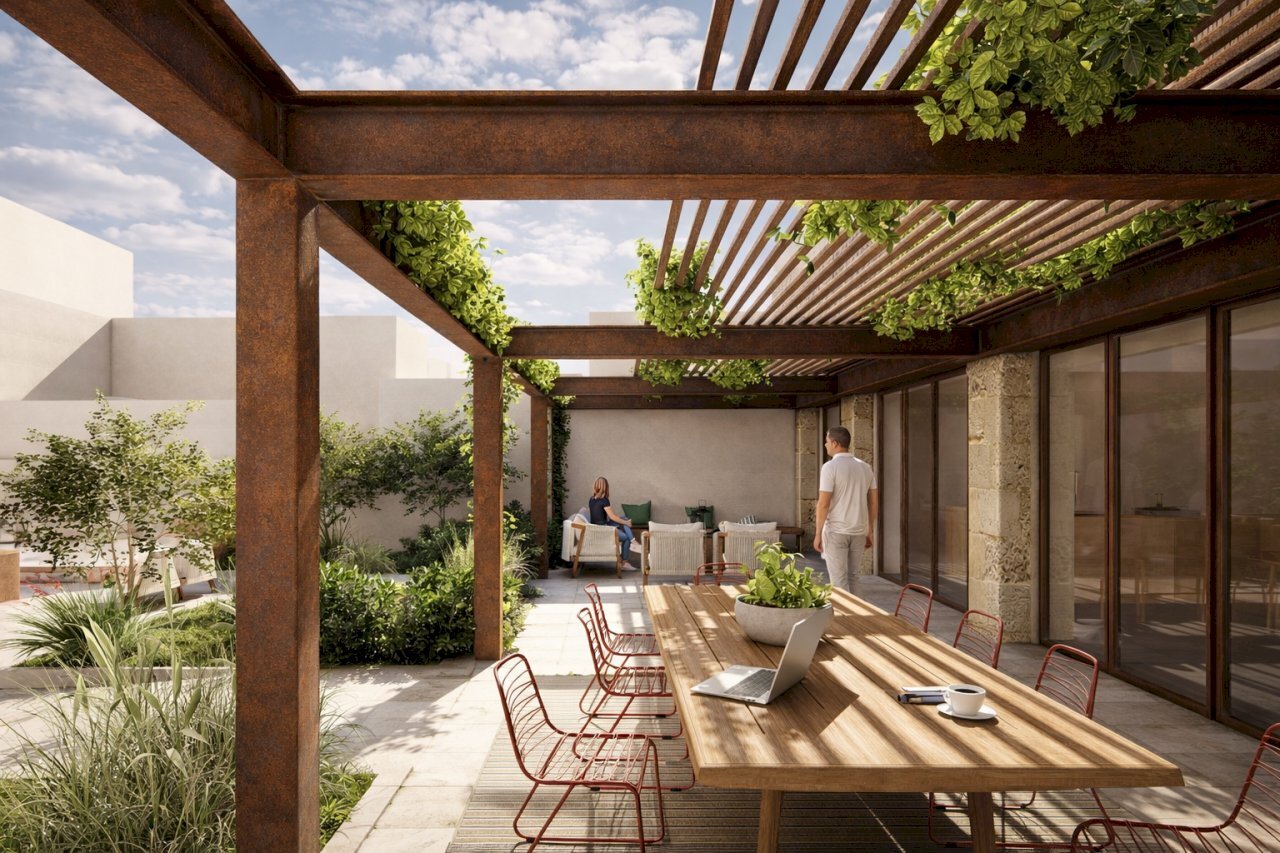 Portico.png - Independent house Via Madonna degli Studenti 14, Lecce - photo 1