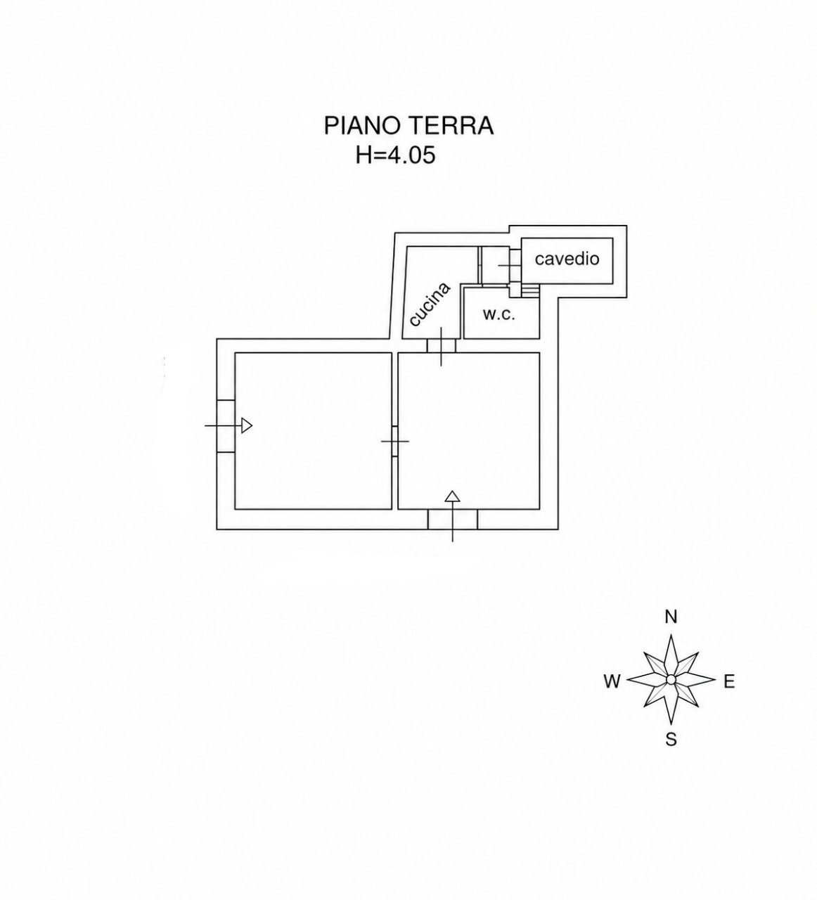 PLANIMETRIA - Villa Via Agrigento, Siracusa - planimetria 1
