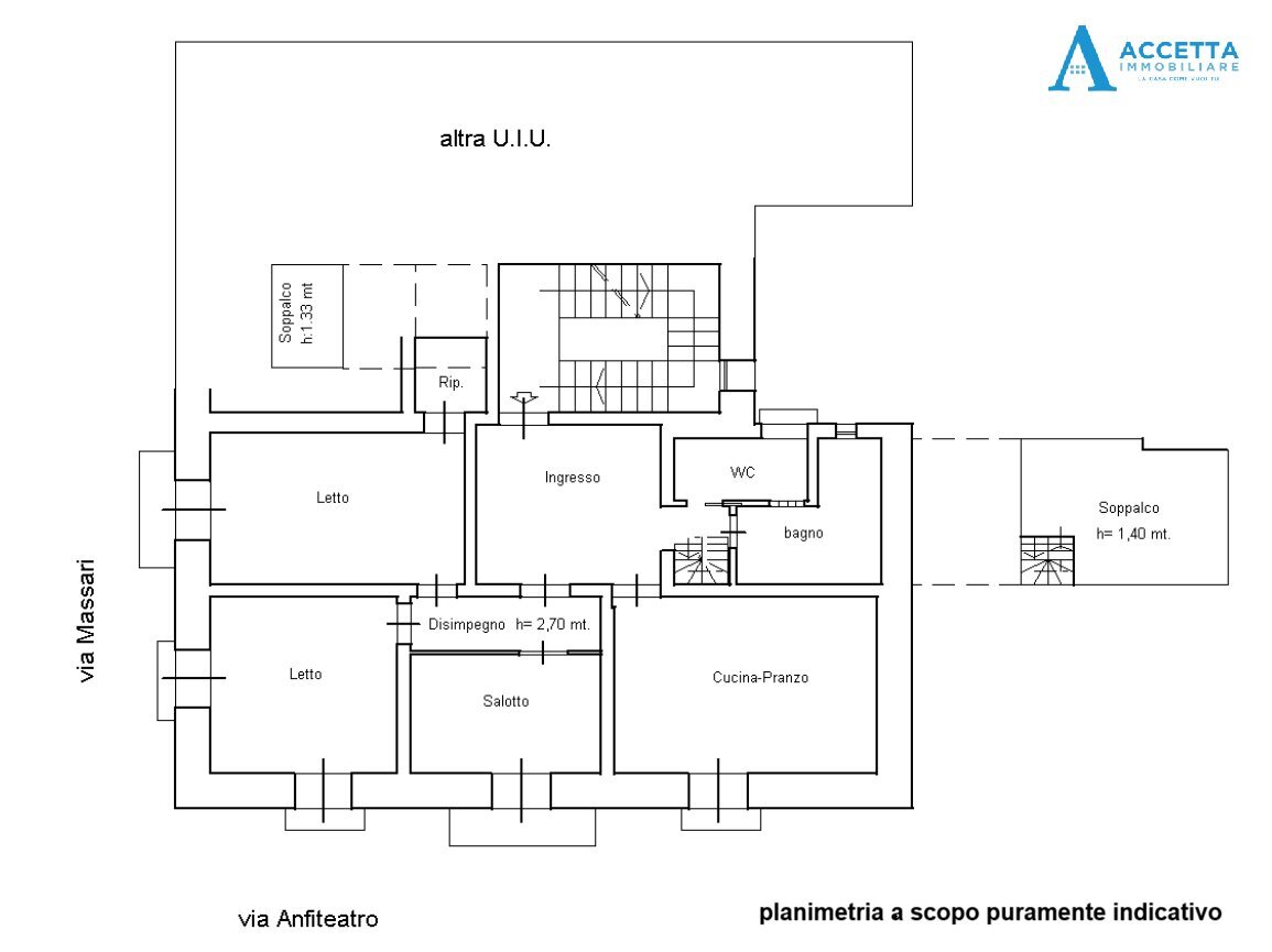 planimetria - Quadrilocale Via Giuseppe Massari 8, Taranto - planimetria 1