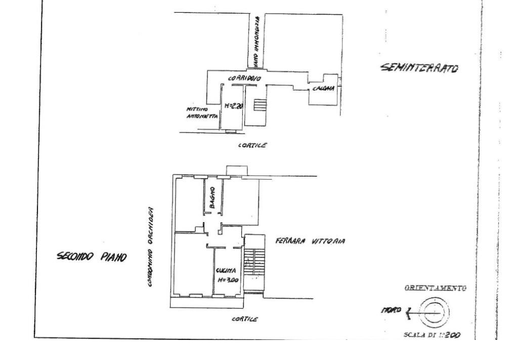 Three-room apartment Via Primavera, Trecate - floor plans 1