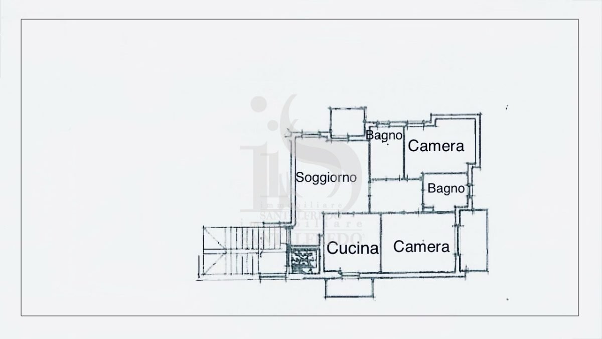 Two-room apartment VIA AGRATE, 87 1, Concorezzo - floor plans 1