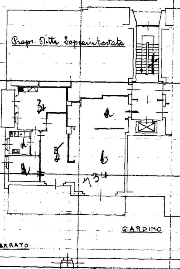 Appartamento Corso Alberto Picco, Torino (zona Borgo Po) - planimetria 1