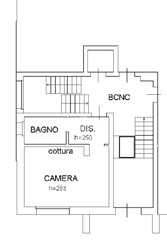 Monolocale Via Zarotto, Parma (zona San Lazzaro) - planimetria 1