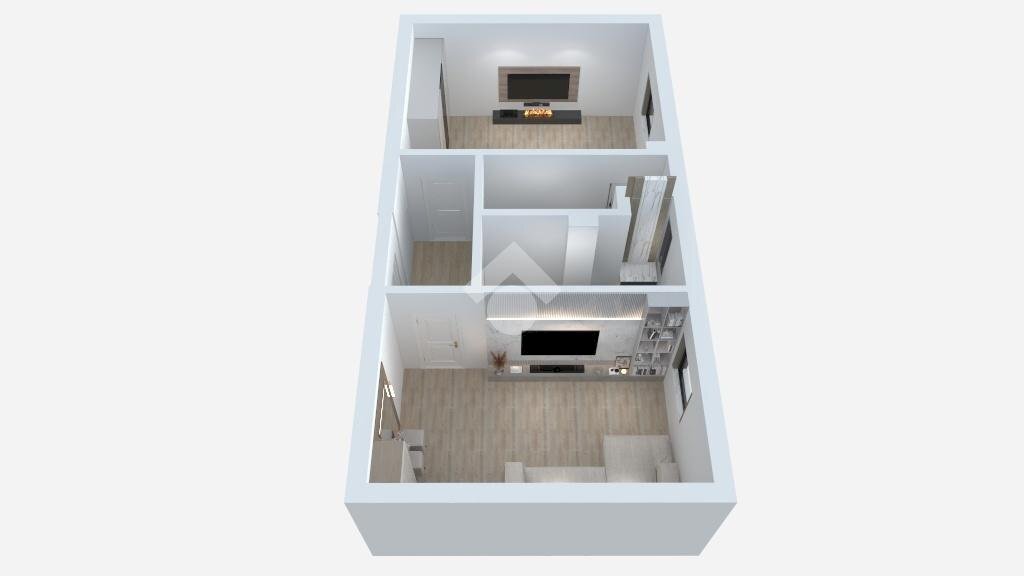 Bilocale Via Adige, San Donato Milanese - planimetria 1