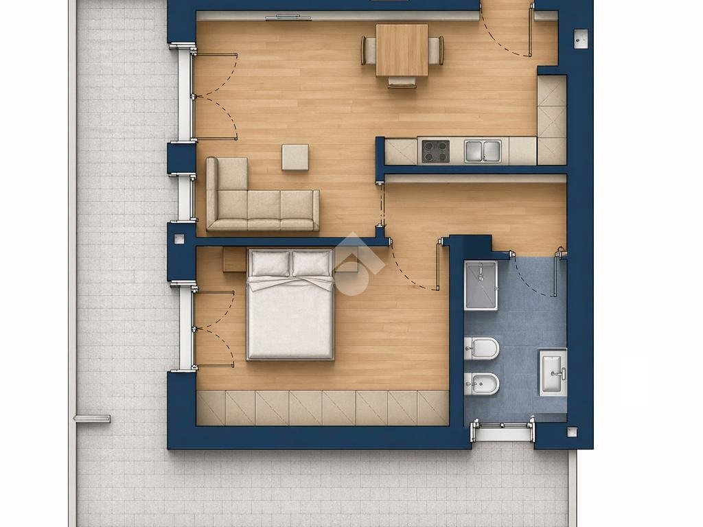 Bilocale Via Umbria, Peschiera Borromeo - foto 2