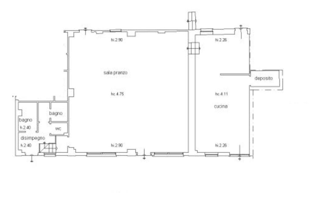 Attività Commerciale Via Occimiano, Conzano - planimetria 1