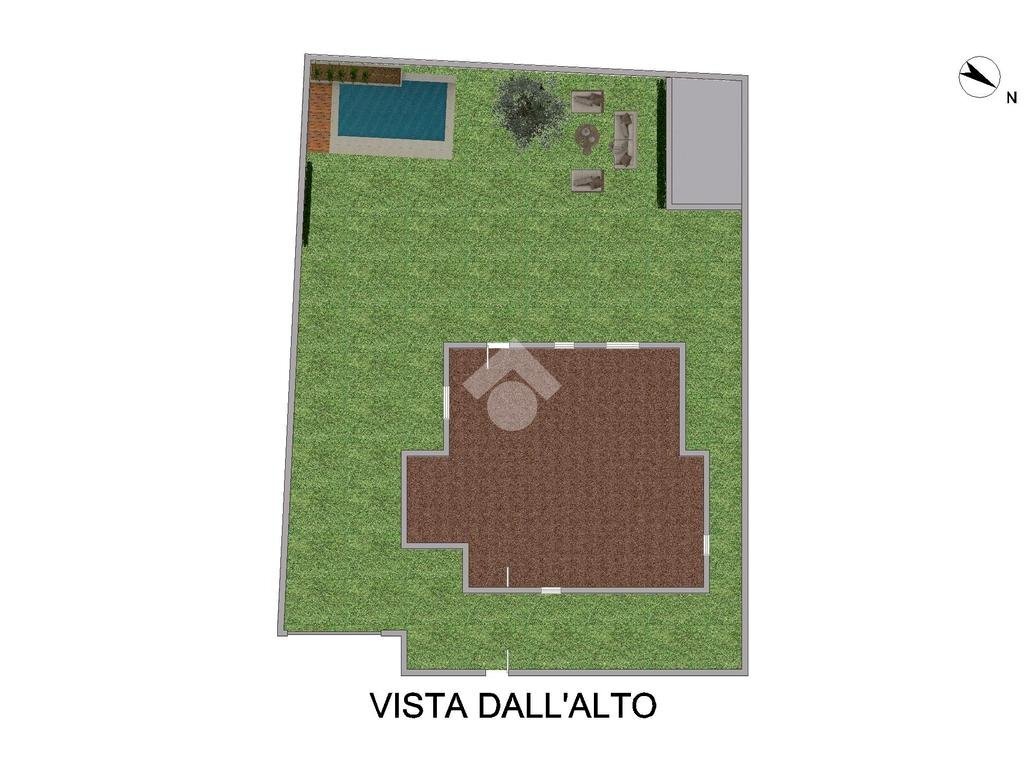 Villa Viale Kennedy, Rescaldina - floor plans 1