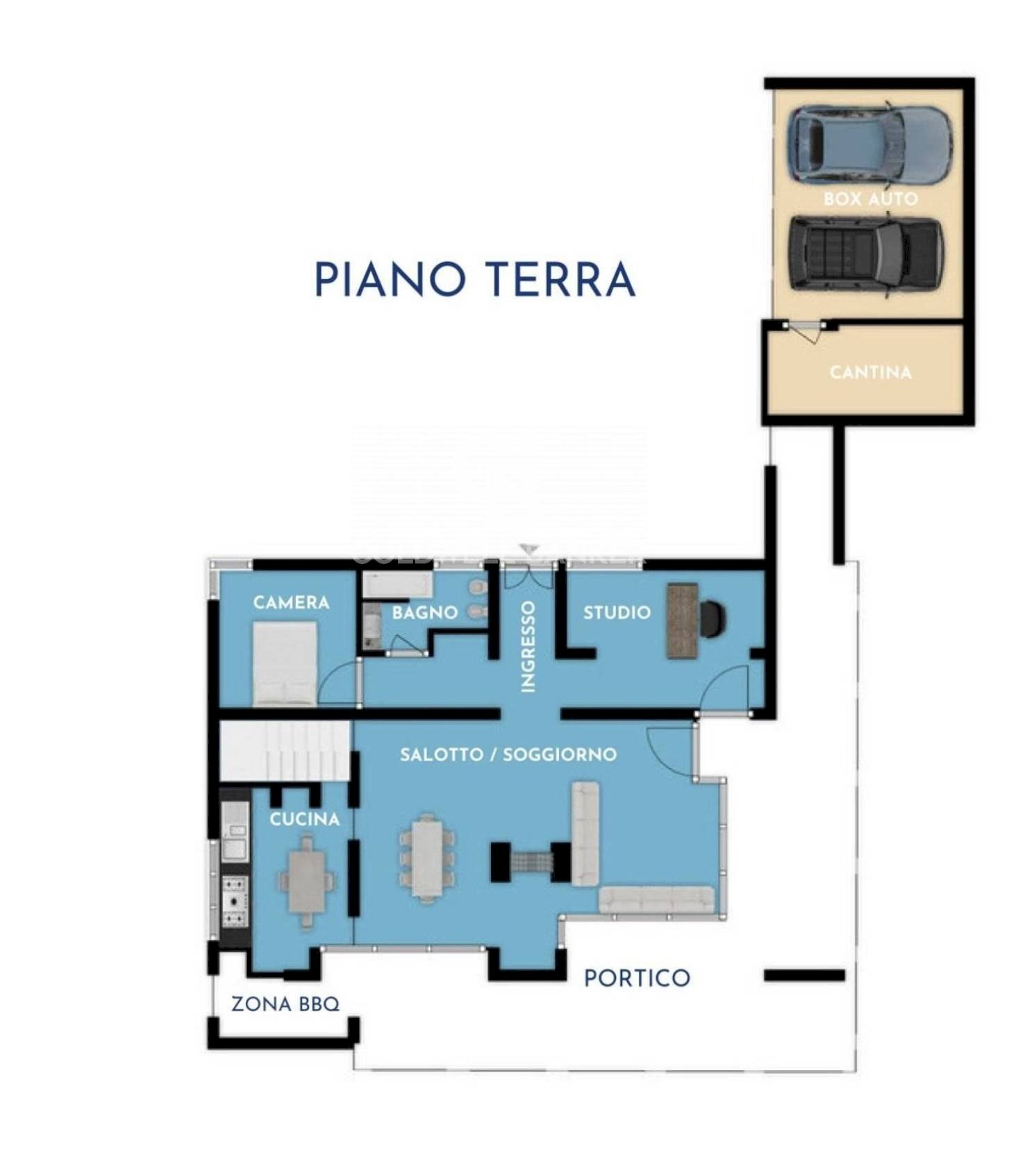 Foto 43 - Villa via giardino
 
26, San Clemente - planimetria 1