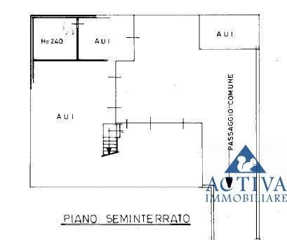 Foto 35 - Quadrilocale Via Monteberico
 
193, Samarate - planimetria 1