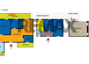 Pianta 2D - Independent house via Giacomo Matteotti
 
54, Casoria - photo 36