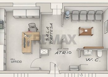 Pianta 2D - Office Via Montebello
 
5, Varese - photo 1