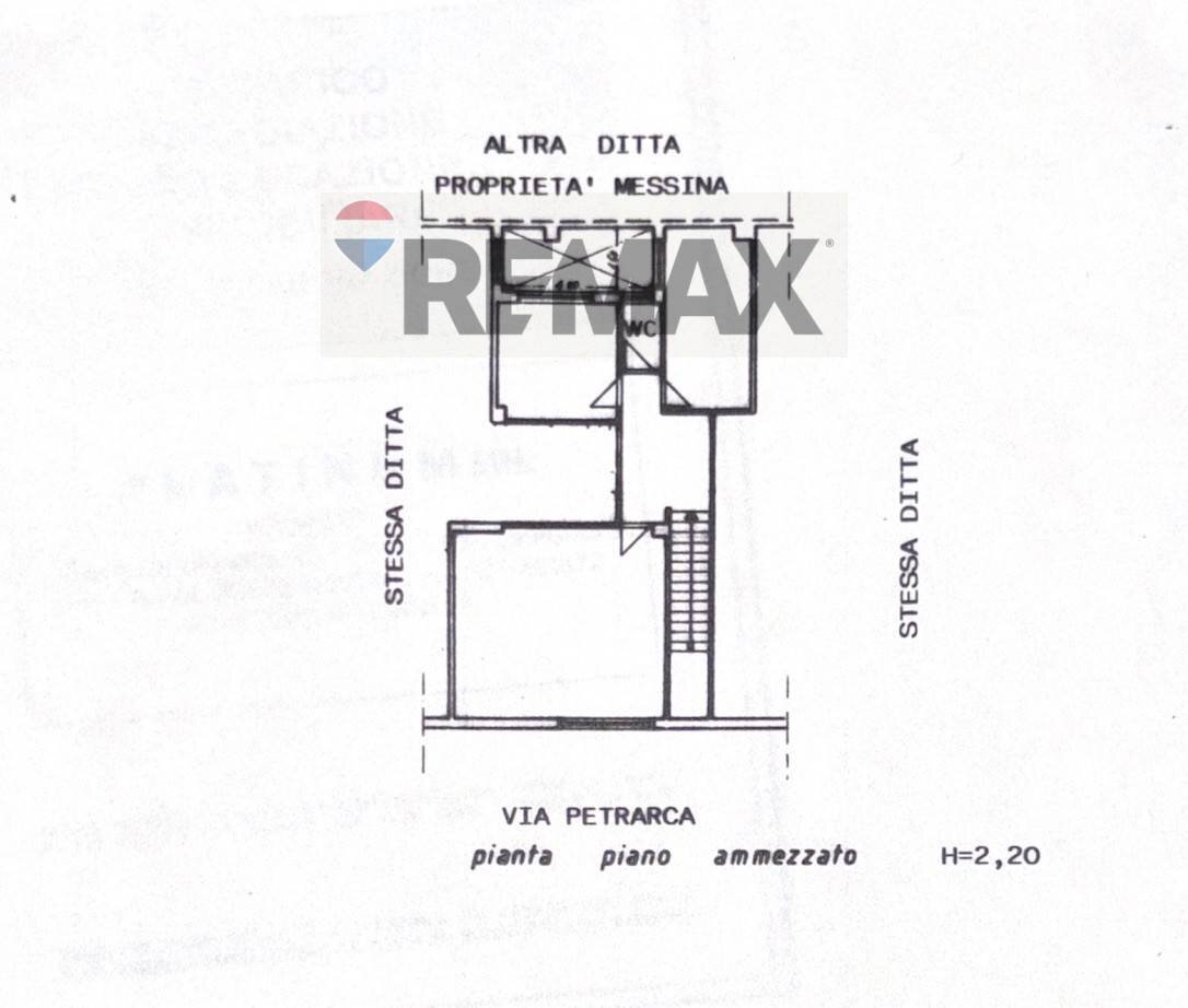 Pianta 2D - Ufficio Via Francesco Petrarca
 
26, Paterno - planimetria 1
