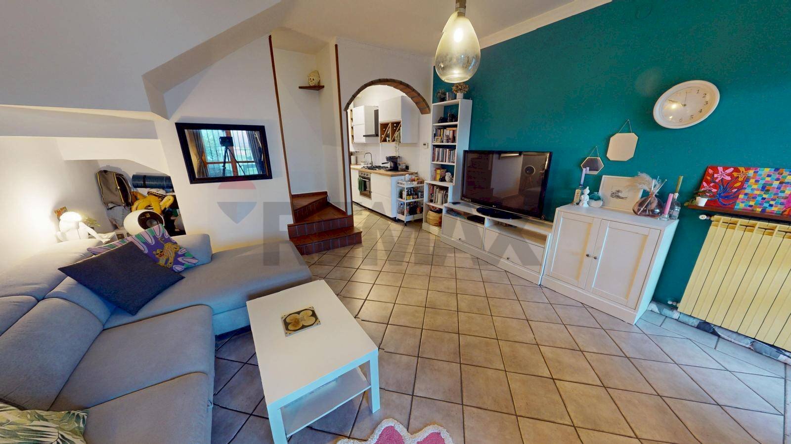 Soggiorno - Terraced Villa Via del Pero, 4
 
4, Rodano - photo 2