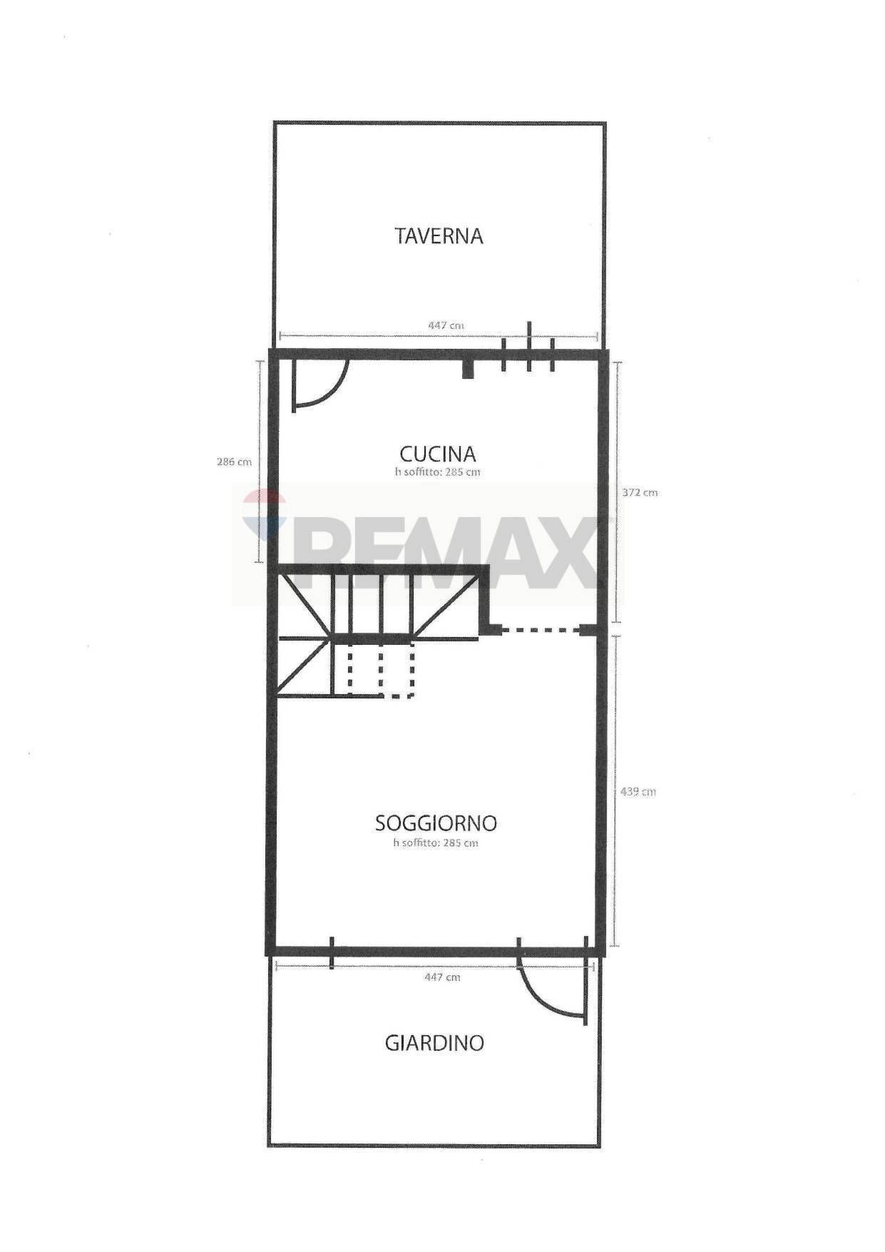 Pianta 2D - Terraced Villa Via del Pero, 4
 
4, Rodano - floor plans 1