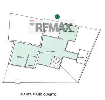 Pianta 2D - Trilocale San Marco
 
3614, Venezia - planimetria 1