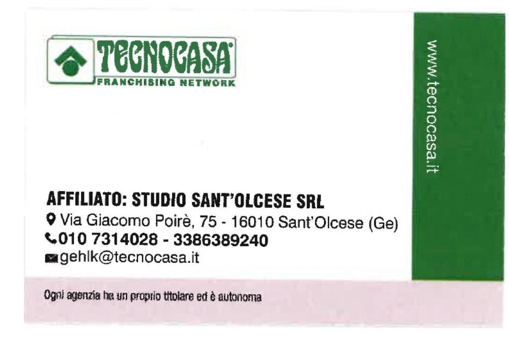 Terreno agricolo Via Piccarello, Sant'Olcese - planimetria 1