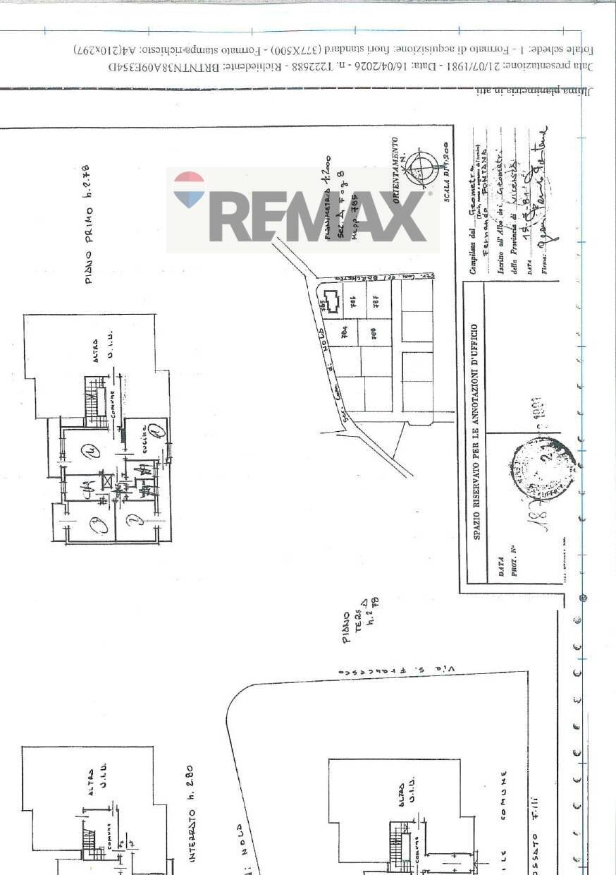 Pianta 2D - Appartamento Isola Vicentina - planimetria 1