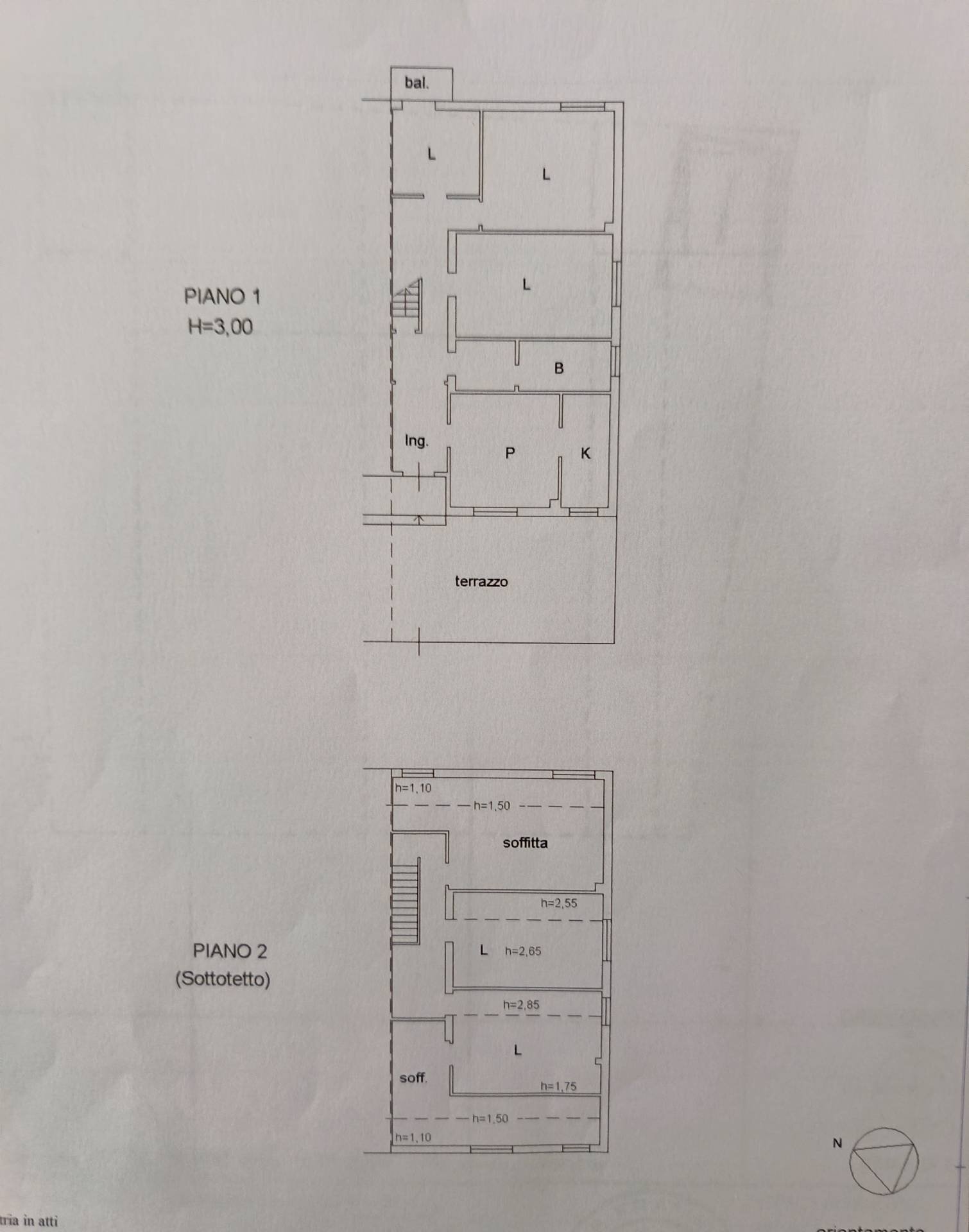 Foto 65 - Apartment loc. Tre Ponti, Fano - floor plans 1